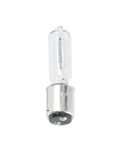 Halogen Low Voltage Bayonet Lamp with BA15d Double-Contact Base - JCV120V-100WGB