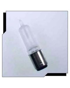 Halogen Low Voltage Bayonet Lamp with BA15d Double-Contact Base - JCV120V-100WGBF