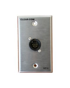 Encore 2-Channel 6-Pin Intercom Outlet Wall Plate