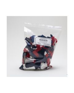 Pro Fetti Free Flow Paper (25 Lb. Bag) - Red, White & Blue