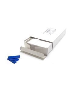 Pro Fetti Stacked Metallic PVC (1 Lb. Box) - Blue/White