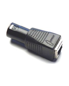 XLR5M to RJ45 Adapter for DMXcat