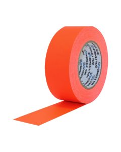 Pro Console Premium Flatback Paper Tape (1/2" x 60 yd) - Fluorescent Orange