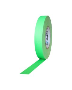 Pro Gaff Matte Cloth Tape (1" x 50 yd) - Fluorescent Green