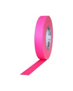 Pro Gaff Matte Cloth Tape (1" x 50 yd) - Fluorescent Pink