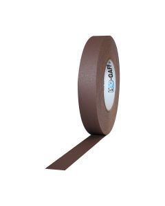 Pro Gaff Matte Cloth Tape (1" x 55 yd) - Brown