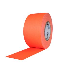 Pro Gaff Matte Cloth Tape (3" x 50 yd) - Fluorescent Orange