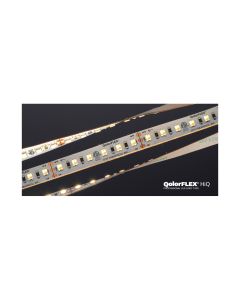 QolorFLEX LED Tape HiQ High CRI with .28 mm x .35 mm Chip (24v) Warm White and 120 LEDs/m (5 m) for Indoor Use - 3200K