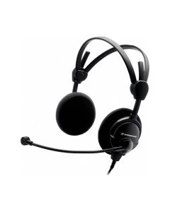 HME 46 ATC Headset with Supercardioid Electret Microphone (Cable Not Included) - Black