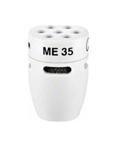 ME 35 Pre-Polarized Supercardioid Condenser Microphone Capsule Head for MZH Goosenecks - White