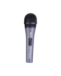 E 825-S Evolution Wired Dynamic Microphone with Clip, Pouch - Gray