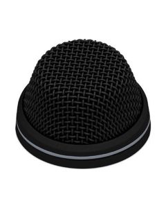 MEB 104 SpeechLine Wired Install Cardioid Boundary Layer Microphone with Bicolor LED Ring - Black