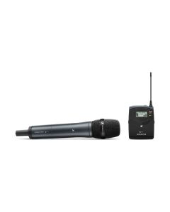 EW 135P G4 Evolution Wireless G4 Camera Handheld Set - Camera Receiver, Handheld Transmitter, Microphone Head, Microphone Clamp, Batteries, Camera Adapter, 3.5 mm Jack Cable, XLR to 3.5 mm Jack Adapter Cable - Frequency: A (516-558 MHz) - Black