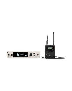 EW 500 G4-MKE2 Evolution Wireless G4 Lavalier Set - True Diversity Receiver, Bodypack Transmitter, Clip-On Microphone, Rackmount Set, Batteries, Rod Antennas, Power Supply - Frequency: AW+ (470-558 MHz)