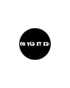 Standard Steel Gobo #76591 - Panto Words 3 - Size B (86mm)