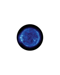 Effects Glass Gobo #86671 - Blue Corona - Size B (86mm)