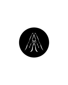 Standard Steel Gobo #78520 - Prayer - Size B (86mm)
