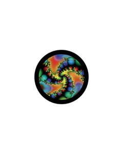 Effects Glass Gobo #86749 - Infrared Spheres - Size B (86mm)