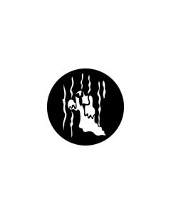 Standard Steel Gobo #76587 - Ghost 5 - Size B (86mm)