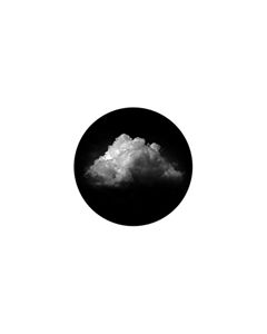 Effects Glass Gobo #81185 - Perfect Cloud - Size B (86mm)