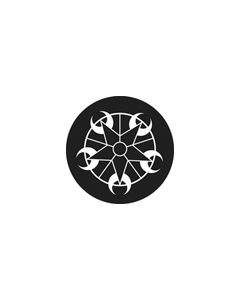 Effects Glass Gobo #81149 - Star Sickle - Size B (86mm)