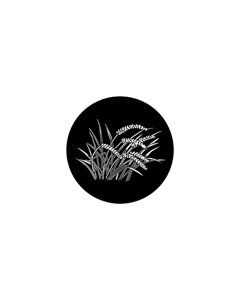 Standard Steel Gobo #71059 - Wheat - Size B (86mm)