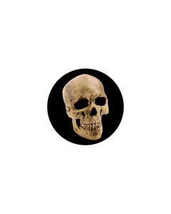 Effects Glass Gobo #86687 - Yorick Skull - Size B (86mm)