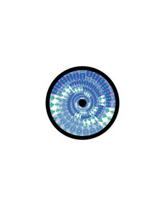 Effects Glass Gobo #86646 - Flared Petals - Size B (86mm)