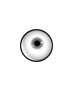 Effects Glass Gobo #81125 - Pupil - Size B (86mm)