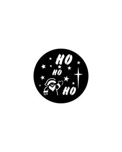 Standard Steel Gobo #76540 - Ho Ho Ho - Size B (86mm)