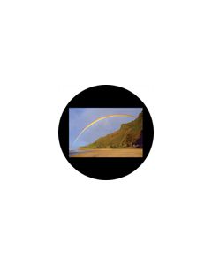 Effects Glass Gobo #86716 - Scenic Rainbow - Size B (86mm)