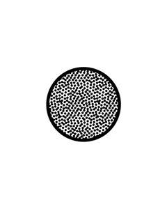 Effects Glass Gobo #81128 - Connect Dots - Size B (86mm)