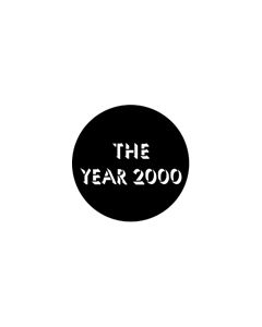 Standard Steel Gobo #77631 - Year 2000 - Size B (86mm)