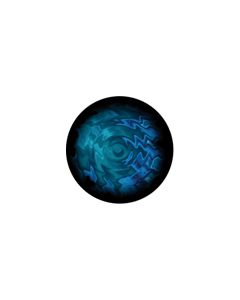 Effects Glass Gobo #86736 - Aquatic Swirls - Size B (86mm)