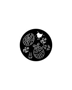 Standard Steel Gobo #76612 - Easter Eggs - Size B (86mm)