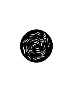 Standard Steel Gobo #78249 - Spun Dots (Small) - Size B (86mm)
