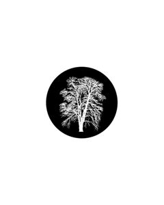 Effects Glass Gobo #81179 - Barren Inverted - Size B (86mm)
