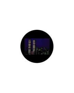 Effects Glass Gobo #86724 - Twin Towers 2 - Size B (86mm)