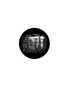 Standard Steel Gobo #77442 - Pylons - Size B (86mm)