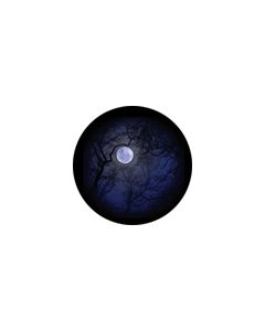 Effects Glass Gobo #86710 - Howling Moon - Size B (86mm)