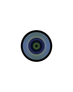 Effects Glass Gobo #86641 - Keyboard Spin - Size B (86mm)
