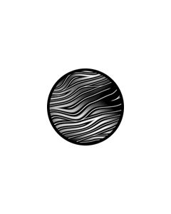 Effects Glass Gobo #81118 - Swagger - Size B (86mm)