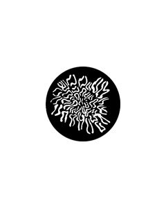 Standard Steel Gobo #78230 - Falling Grain - Size B (86mm)