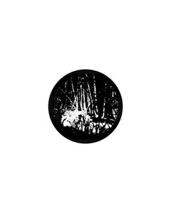 Effects Glass Gobo #81176 - Swamped - Size B (86mm)