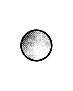Effects Glass Gobo #81131 - Plate Weave - Size B (86mm)