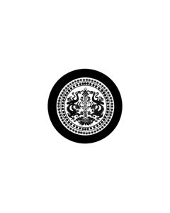 Effects Glass Gobo #81169 - Dragon Crest - Size B (86mm)