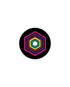 Effects Glass Gobo #86602 - Point to Point - Size B (86mm)