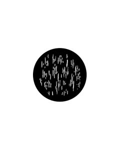 Standard Steel Gobo #77401 - Linear 1 - Size B (86mm)