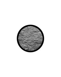 Effects Glass Gobo #81180 - Slate Roof - Size B (86mm)