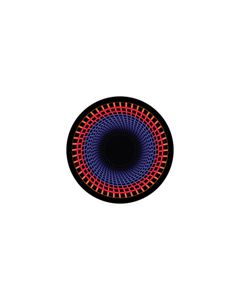 Effects Glass Gobo #86640 - Tron Descent - Size B (86mm)